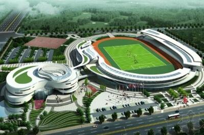 [山东]某体育中心规划及单体设计方案文本-1