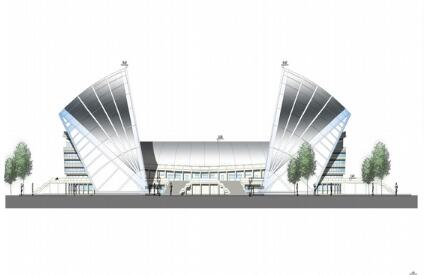 [尼日利亚]某体育中心建筑方案设计-1
