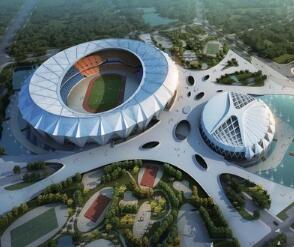 [西藏]3层大型体育馆建筑设计方案文本-1