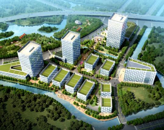 [上海]科创慧谷高端电子信息产业园建筑设计方案文本-1