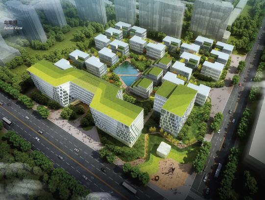 [上海]水石国际绿地沪北物流园建筑设计方案文本-1