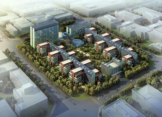 [北京]某生物医药产业园建筑设计方案文本-1