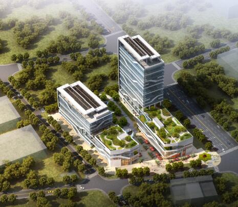 [广东]光明低碳环保产业加速器项目建筑规划设计方案文本-1