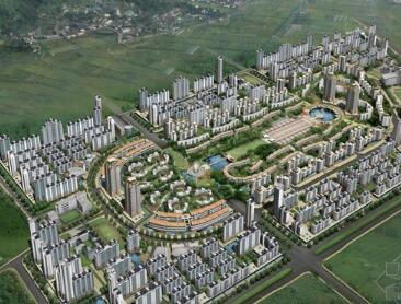 [西安]某国际花园城规划设计投标方案（韩国投标）-1