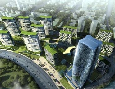 [上海]超高层现代风格城市综合体设计方案文本（知名事务...-1