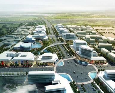 扬州市蜀冈某概念性总体规划与城市设计(带效果图)-1