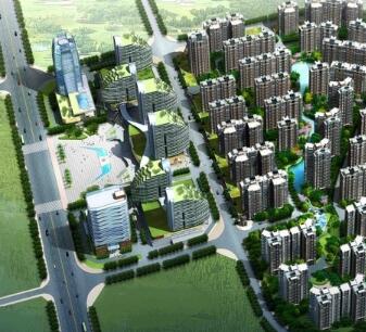 [湖南]某商业综合体与居住区规划设计方案文本-1