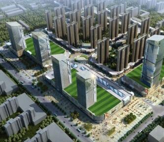 [黑龙江]现代风格城市商务中心地块设计方案文本-1