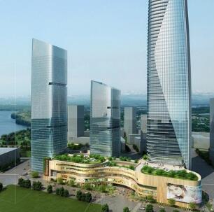 [天津]60层玻璃幕墙城市综合体建筑设计方案文本（文化时...-1