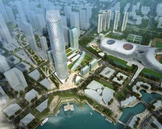 [深圳]沿海新区超高层城市中心总体规划设计方案文本-1