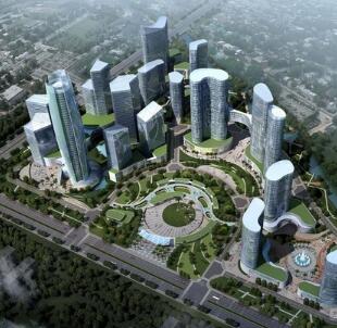 [浙江]长三角经济圈地块复合型城市规划设计方案文本-1
