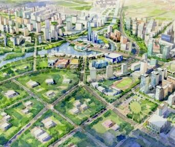 [北京]生态型城市核心地块规划设计方案文本-1