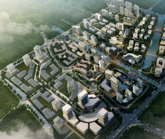 [浙江]绿色生态型科技文化城规划设计方案文本-1