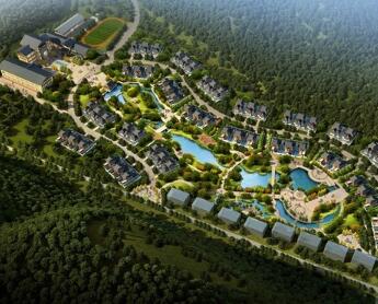 [河北]新中式风格新农村规划设计方案文本（含小学、酒店...-1