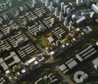 [天津]滨海CBD新区折板城市规划设计方案文本（概念新颖...-1