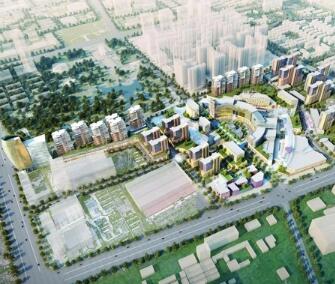 [河北]超高现代风格层叠式城市综合体建筑设计方案文本-1