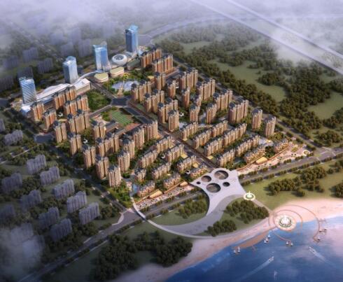 [江苏]简约式新亚洲风格城市综合体建筑设计方案文本-1