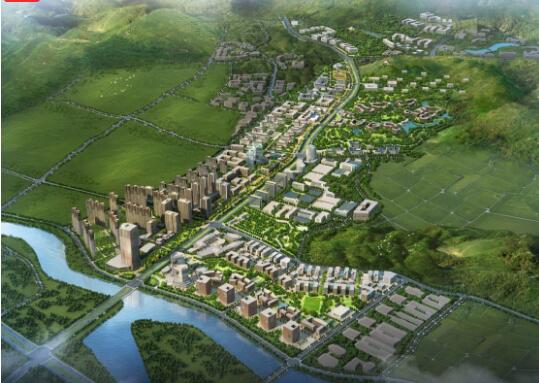 [浙江]小高层及多层现代风格特色小镇规划建筑设计方案文...-1