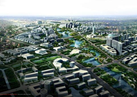 [山东]高层现代风格城市规划设计方案文本-1