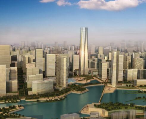 [武汉]高密度多功能商务核心区设计规划方案文本-1
