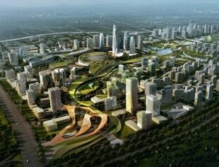 [北京]超高层现代风格多功能城市综合体建筑设计方案文本-1