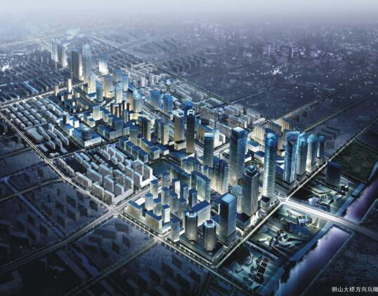 苏州高新区中心地块狮山路沿线更新型城市设计-1
