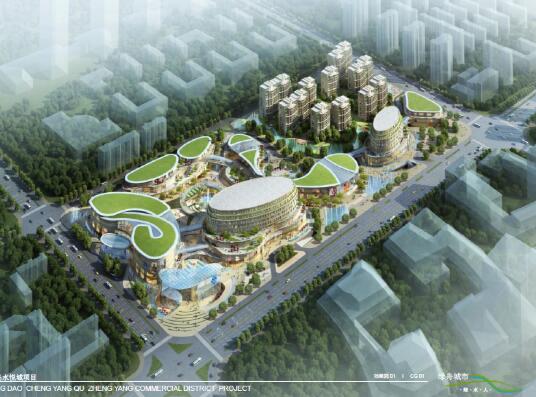 [山东]青岛水悦城城市综合体规划设计方案文本-1