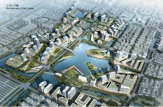[上海]嘉定新城马东地区城市设计国际方案设计-1