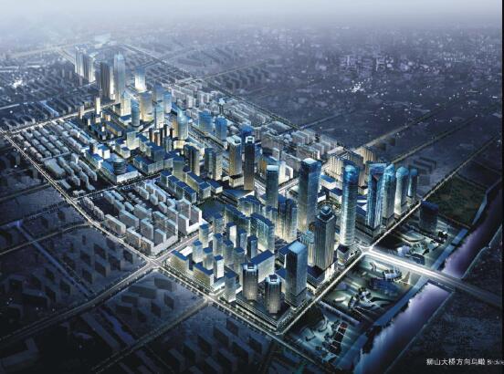 [江苏]苏州高新区中心地块狮山路沿线更新型城市规划设计...-1