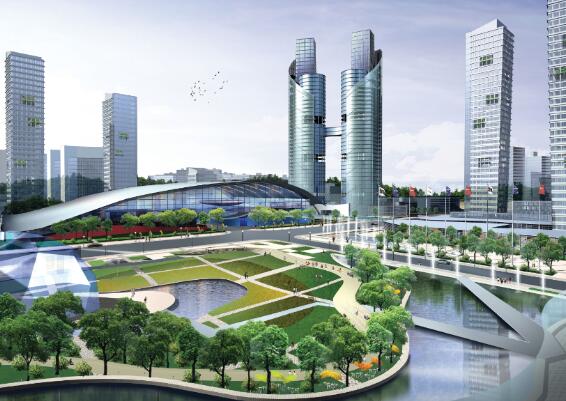 [上海]杨浦区大连路现代服务区规划设计方案文本-1