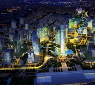 [上海]城市综合体规划及单体设计方案文本-1