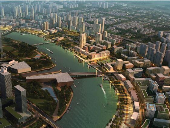 天津滨海新区大沽总体规划设计-1