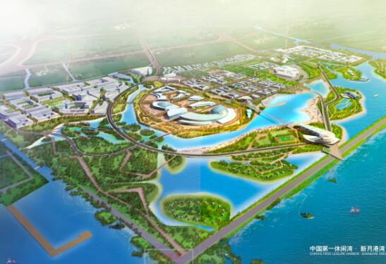 [上海]浦东华夏文化旅游区（上海新月港湾）城市规划设计...-1