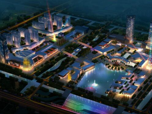 [江苏]南通经济技术开发区新城中心区概念性规划设计方案...-1