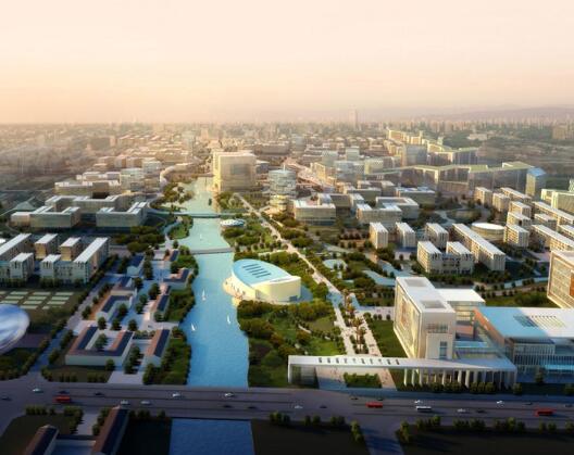 [浙江]杭州大学城城市规划设计-1
