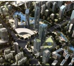 [湖北]城市中央商务区概念性空间规划设计方案文本（规划...-1