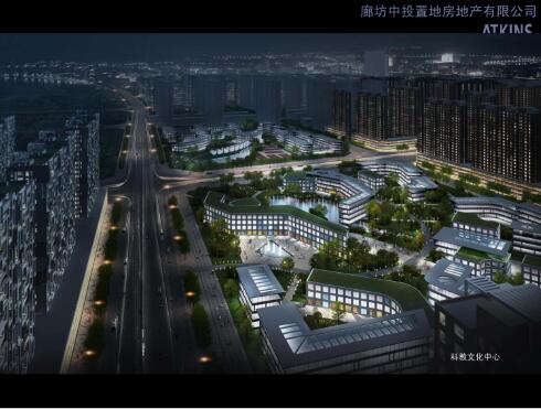 Atkins阿特金斯廊坊银河新城概念规划-1