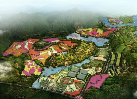 遵义龙坪玫瑰创意生态产业园规划设计方案-1