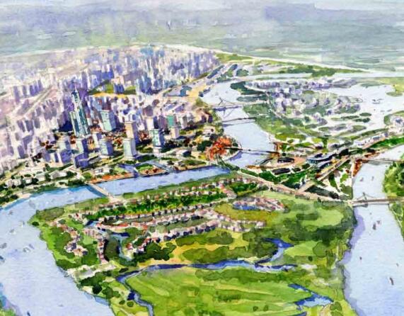 [天津]绿色生态城市规划设计方案文本-1