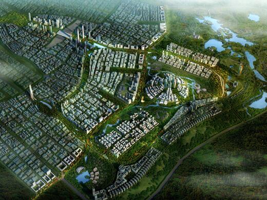 [四川]成都东村文化创意产业综合功能区城市规划设计-1