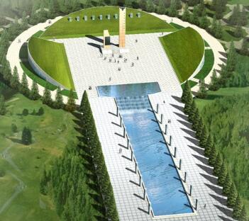 某烈士陵园规划设计方案-1