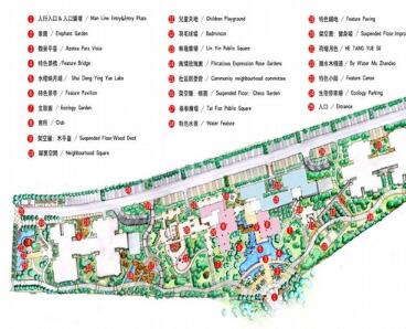 成都居住区景观扩初部份图纸-1