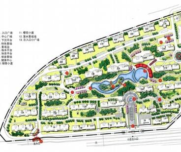 扬州居住区景观设计方案-1