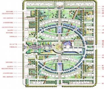 杭州居住区景观方案设计-1