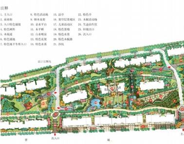 上海居住区局部景观设计方案-1