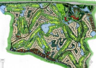 [长沙]高尔夫社区概念性规划方案-1
