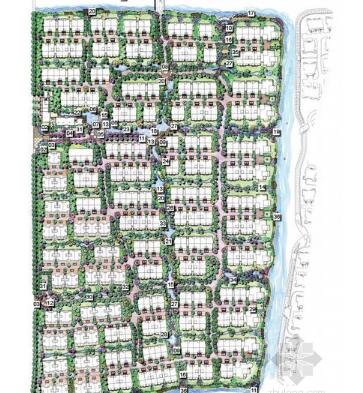 [杭州]滨水居住区深化设计方案-1