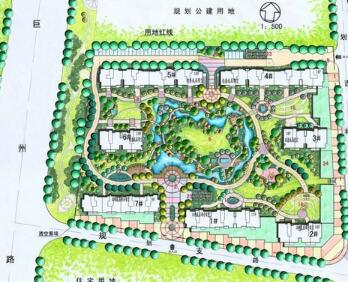 [杭州]居住区景观设计方案-1