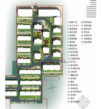 [濮阳]新古典主义花园小区景观设计方案-1