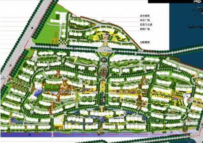 大型居住区景观概念规划设计方案（一）-1